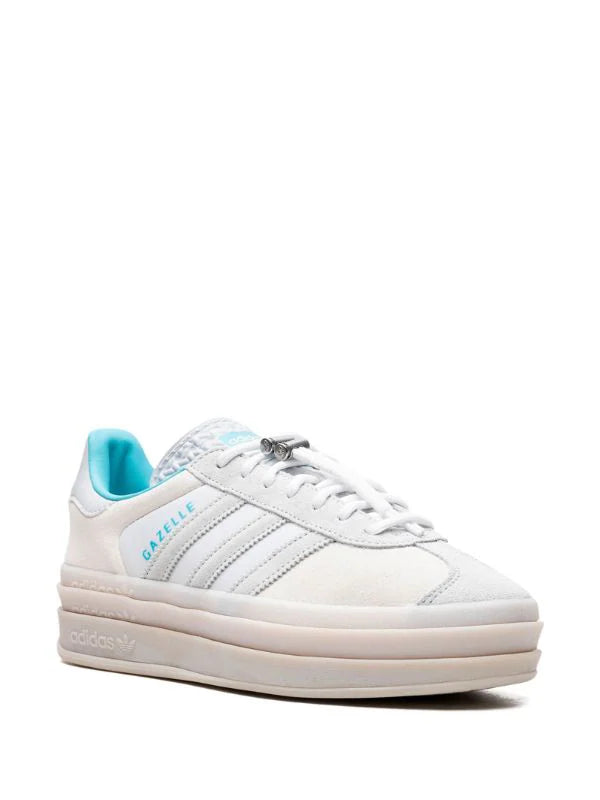 ADIDAS GAZELLE BOLD "ORDINARY PEOPLE - CITY OF SEOUL - WHITE" SNEAKERS