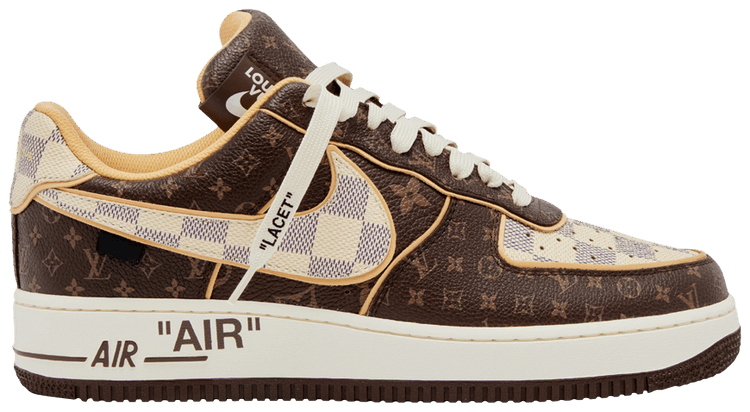 LOUIS VUITTON X AIR FORCE 1 LOW 'MONOGRAM DAMIER' PILOT CASE