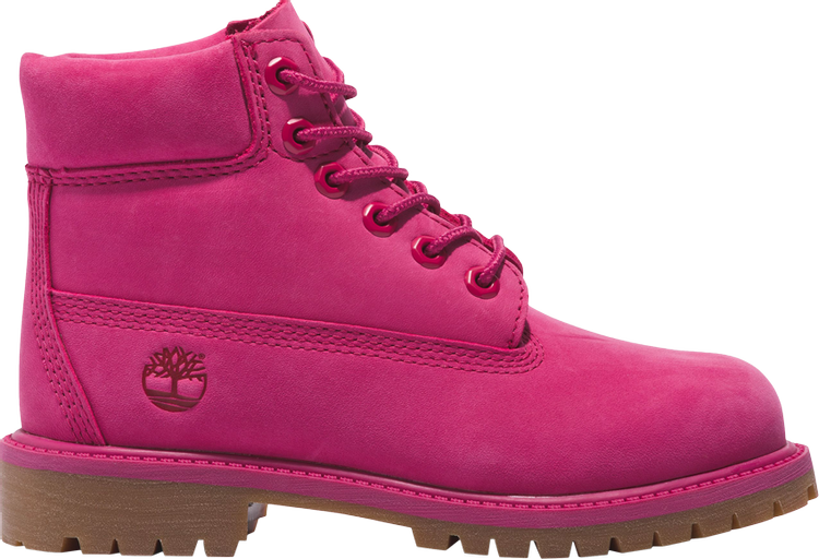 6 INCH PREMIUM BOOT JUNIOR '50TH ANNIVERSARY - DARK PINK'