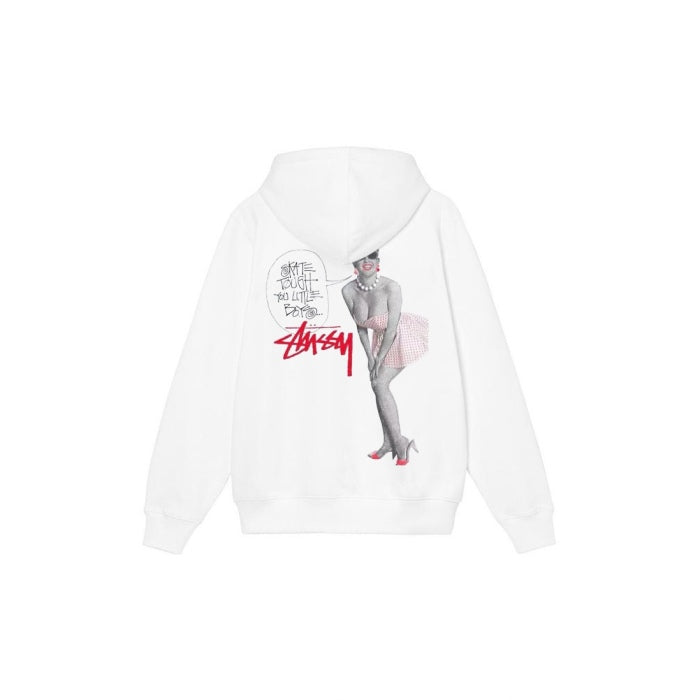 Stu$$y comic character graphic print hoodie