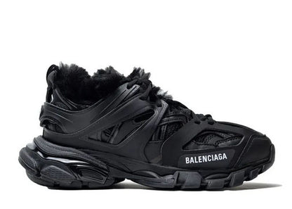 Balenciag* Track Fake Fur Black (Women's)