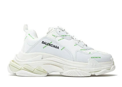 Balenciag* Triple S Sneaker 'All Over Logo - White' (W)