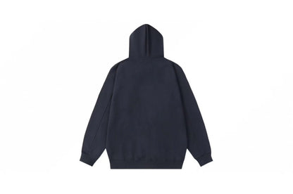 Balenciag* Large Fit Hand-Drawn BB Icon Hoodie