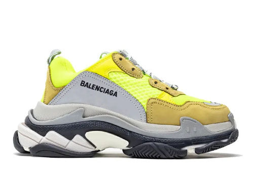 Balenciag* Wmns Triple S Trainer 'Yellow Fluo'