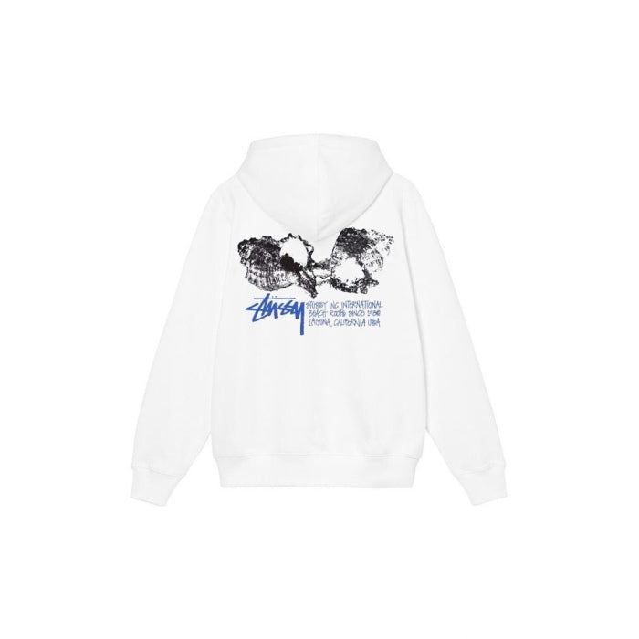 Stu$$y SS24 Shell Graphic Printed Crewneck Hoodie