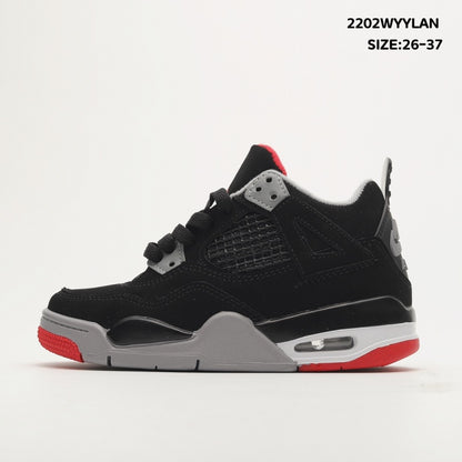 Air Jordan 4 Retro Bred 2019 Toddler