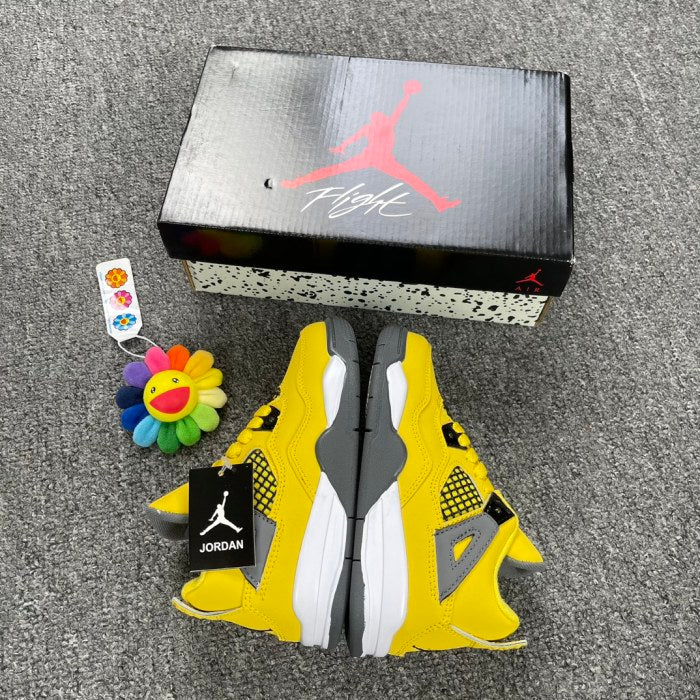 Air Jordan 4 Retro 'Lightning' 2021 Kid