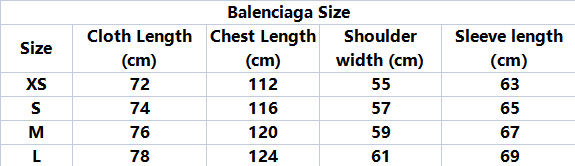 Balenciag* 23 Fall/Winter New Men's Casual Hoodie