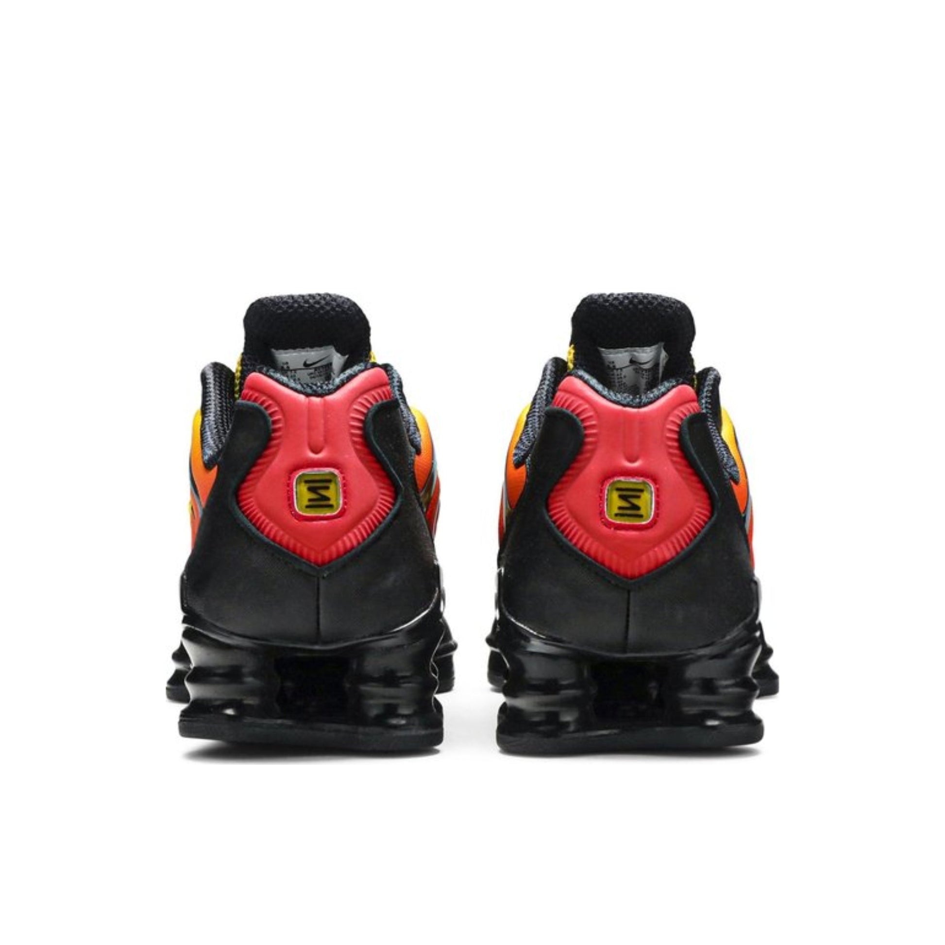 nike shox tl x skepta black red